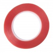 Скотч двусторонний 3M (красный) 3 мм
