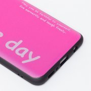 Чехол-накладка SC201 для Samsung Galaxy A21s (A217F) (розовая) — 3