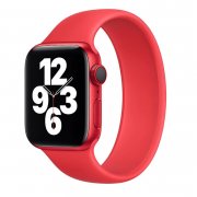 Ремешок для Apple Watch 38 mm монобраслет (160 мм) (красный)