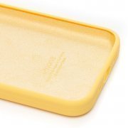 Чехол-накладка ORG Soft Touch с закрытой камерой для Apple iPhone 13 mini (желтая) — 3