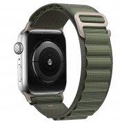 Ремешок ApW27 Alpine Loop для Apple Watch 38 mm текстиль (зеленый) — 1