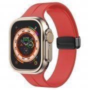 Ремешок для Apple Watch 41 mm силикон на магните (красный) — 1