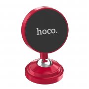 Держатель автомобильный Hoco CA36 магнитный на клейкой основе (красный) — 1