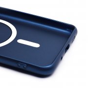 Чехол-накладка - SM020 Matte SafeMag для Samsung Galaxy S20 Ultra (G988B) (темно-синяя) — 2