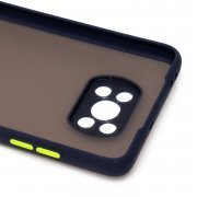 Чехол-накладка - PC041 для Xiaomi Poco X3 Pro (203525) (черно-фиолетовая) — 2