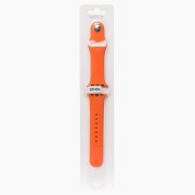 Ремешок - ApW для Apple Watch 40 mm Watch Sport Band (S) (оранжевый)