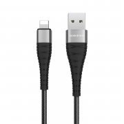 Кабель Borofone BX32 Munificent для Apple (USB - lightning) черный (1 метр)