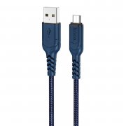 Кабель Hoco X59 Victory (USB - micro USB) 100см (синий)