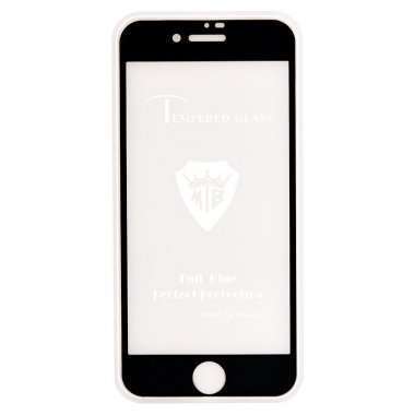Защитное стекло для Apple iPhone 8 (полное покрытие)(черное) — 1