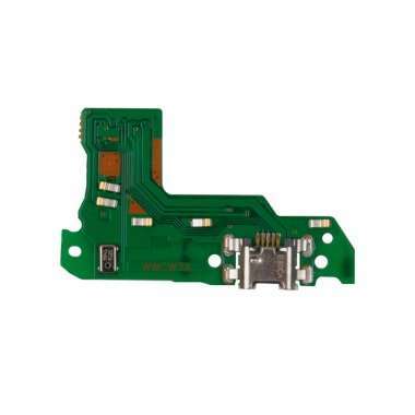 Шлейф для Huawei Y6 Prime 2018 плата на разъем зарядки/микрофон — 1