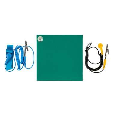 Коврик антистатический KS-6362 200х200 мм с браслетом и гарнитурой &mdash; 2