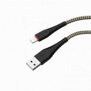 Кабель Borofone BX25 для Apple (USB - Lightning) черный — 2