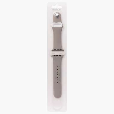 Ремешок для Apple Watch 38 mm Sport Band (L) (светло-серый) — 1