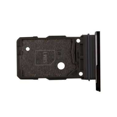 Контейнер SIM для Samsung Galaxy S21 Plus (G996B) (черный) &mdash; 1