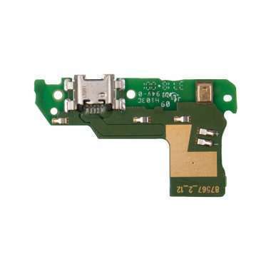 Шлейф для Huawei Y6 Prime 2018 плата на разъем зарядки/микрофон Премиум &mdash; 2