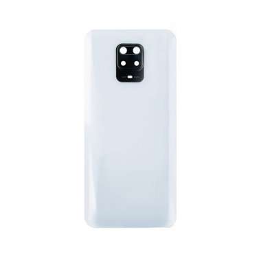 Задняя крышка для Xiaomi Redmi Note 9 Pro (белая) Премиум — 1