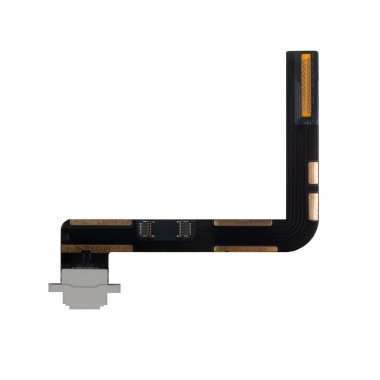 Шлейф для Apple iPad 10.2 2021 на разъем зарядки (белый) &mdash; 1