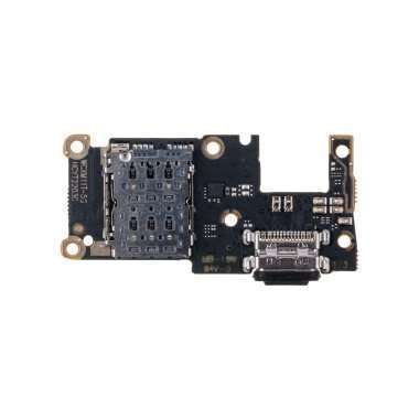 Шлейф для Xiaomi 11T плата на разъем зарядки/разъем SIM/микрофон &mdash; 1