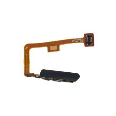 Шлейф для Xiaomi 11 Lite 5G NE + сканер отпечатка пальца (черный) &mdash; 1