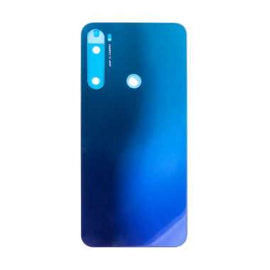 Задняя крышка для Xiaomi Redmi Note 8 (синяя) Премиум