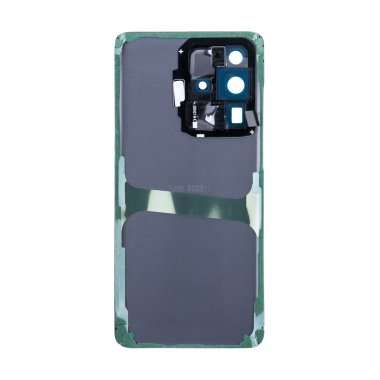 Задняя крышка для Samsung Galaxy S20 Ultra (G988B) (черная) Премиум
