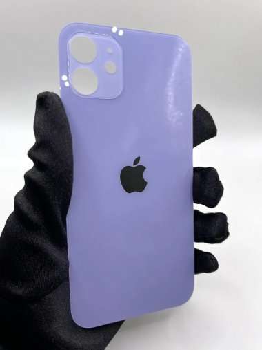 Задняя крышка для Apple iPhone 12 (фиолетовая) — 1