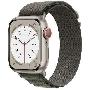 Ремешок ApW27 Alpine Loop для Apple Watch 40 mm текстиль (зеленый) — 5