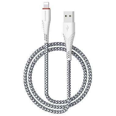 Кабель Borofone BX25 Powerful для Apple (USB - Lightning) белый — 7