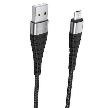 Кабель Borofone BX32 Munificent (USB - micro-USB) черный — 5