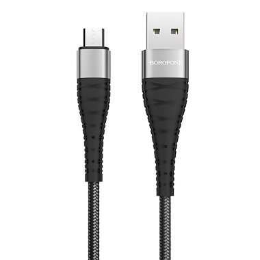 Кабель Borofone BX32 Munificent (USB - micro-USB) черный — 1