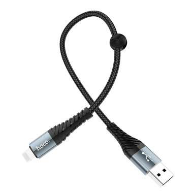 Кабель Hoco X38 Cool Charging для Apple (USB - lightning) (черный) — 6
