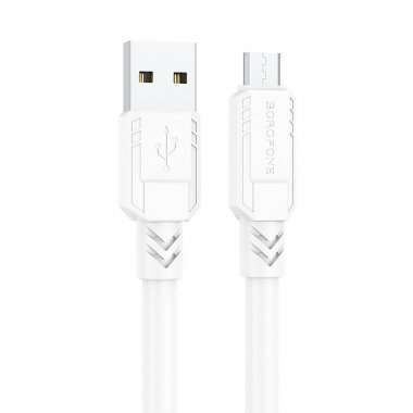 Кабель Borofone BX81 (USB - micro USB) (белый) — 1