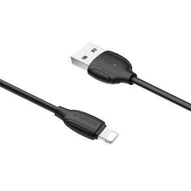 Кабель Borofone BX19 для Apple 1 метр (USB - lightning) (черный) — 5