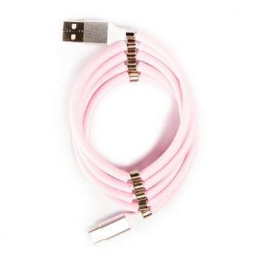 Кабель MCT-1 (USB - Type-C) (розовый) — 1