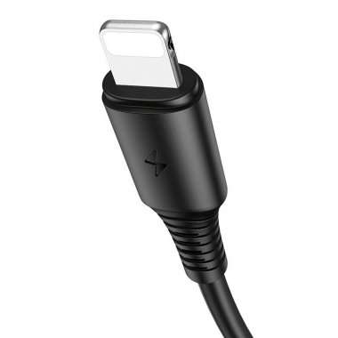 Кабель Borofone BX47 Coolway для Apple (USB - lightning) (черный) — 4