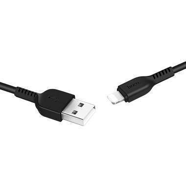 Кабель для Apple Hoco X13 Easy (USB - lightning) (черный) — 4