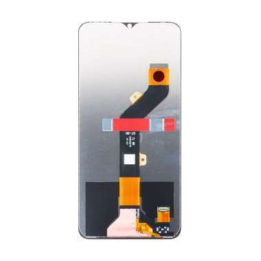 Дисплей с тачскрином для Infinix Smart 6 HD (черный) (AA)