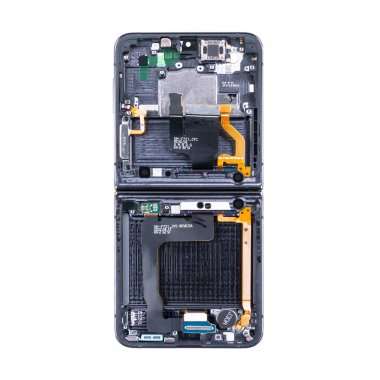 Дисплейный модуль внутренний с тачскрином для Samsung Galaxy Z Flip4 (F721B) (черный) — 2
