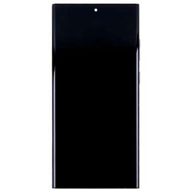 Дисплейный модуль с тачскрином для Samsung Galaxy S23 Ultra (S918B) (черный) (OLED)