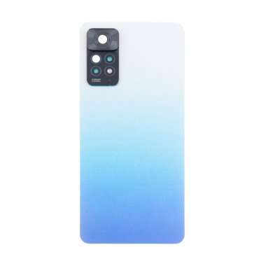 Задняя крышка для Xiaomi Redmi Note 11 Pro 5G (голубая) премиум &mdash; 2