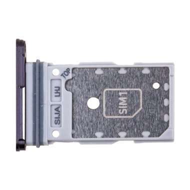 Контейнер SIM для Samsung Galaxy S22 (S901B) (черный) &mdash; 2