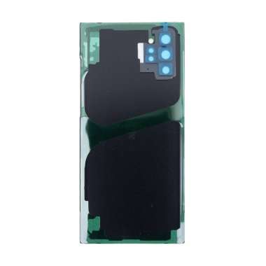 Задняя крышка для Samsung Galaxy Note 10 Plus (N975F) (черная) Премиум
