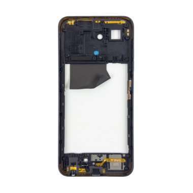 Средняя часть корпуса для Tecno Spark Go 1 (черная) &mdash; 1