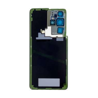 Задняя крышка для Samsung Galaxy S21 Ultra (G998B) (черная) &mdash; 1