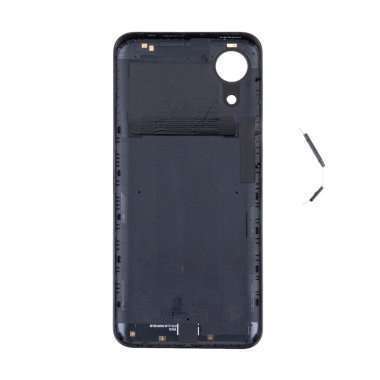 Задняя крышка для Samsung Galaxy A03 Core (A032F) (черная) &mdash; 1