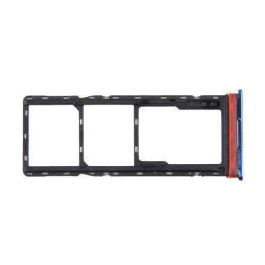 Контейнер SIM для Tecno Spark 10 4G (синий) — 1