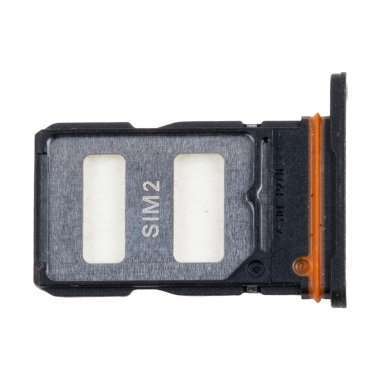 Контейнер SIM для Xiaomi Poco F6 (черный) &mdash; 1